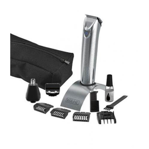 9818-116 Wahl Триммер LI+ Stainless Steel для стрижки волос на любой части тела