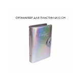 Lesly Органайзер для пластин Silver MINI