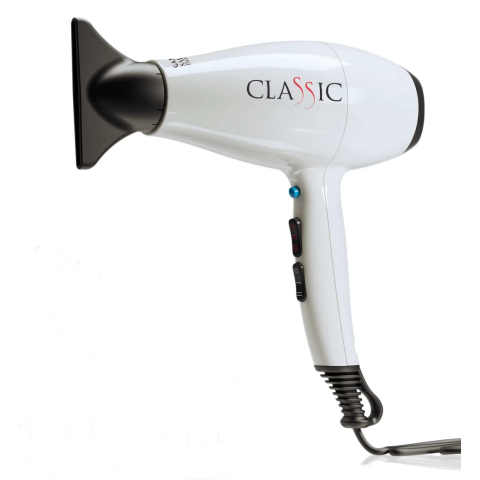 Фен GA.MA CLASSIC белый 2200 Вт 2 насадки+диффузор
