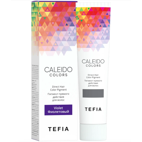 TEFIA CALEIDO colors Пигмент прямого действия для волос Фиолетовый, 100 мл.