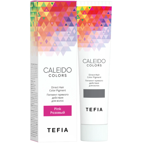 TEFIA CALEIDO colors Пигмент прямого действия для волос Розовый, 100 мл. 