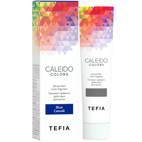 TEFIA CALEIDO colors Пигмент прямого действия для волос Синий, 100 мл. 