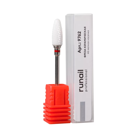 9762 RuNail Фреза керамическая кукуруза, 6 мм