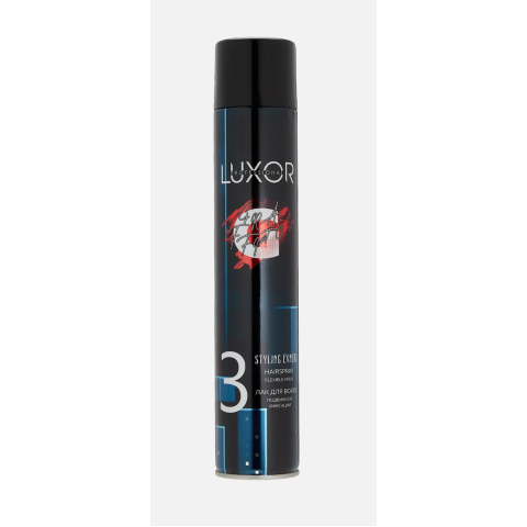 5105 Luxor Professional Лак для волос подвижная фиксация, 490 мл.