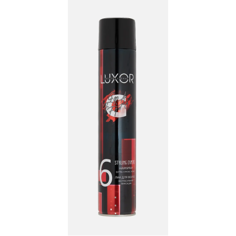 5112 Luxor Professional Лак для волос экстрасильной фиксации, 490 мл.