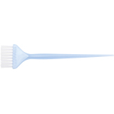 JPP048D-1 blue Кисть для окрашивания с белой щетиной узкая голубая