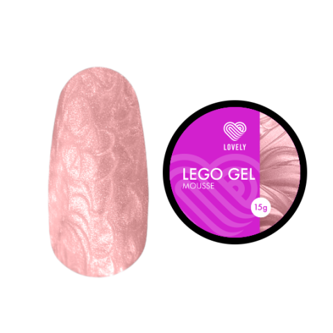 Lovely Lego Гель для наращивания и укрепления Aurora Mousse, 15 гр.