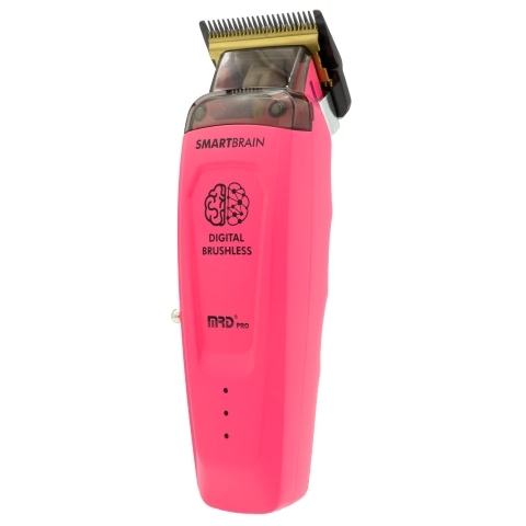 MRD-HC-90-4 pink Машинка для стрижки, 7200 об/мин, нож 45 мм, 0,3-4,0 мм, 6 насадок