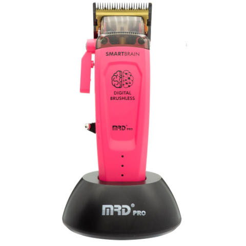 MRD-HC-90-4 pink Машинка для стрижки, 7200 об/мин, нож 45 мм, 0,3-4,0 мм, 6 насадок