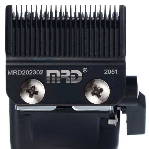 MRD-HC-3969X black Машинка для стрижки, Роторный DС, 7200 об/мин, нож 45 мм, 0,3-4,0 мм, 6 насадок