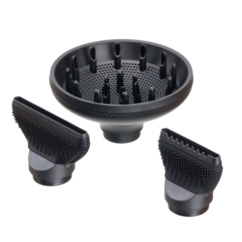 LD-1889 Black DEWAL Фен PRO Legacy, 1700 Вт, 2 насадки + диффузор