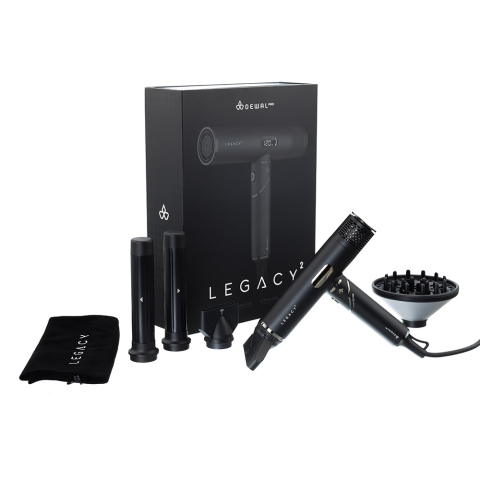 LD-1890 DEWAL PRO Фен Legacy 2, складной, 1600 Вт, 4 насадки + диффузор