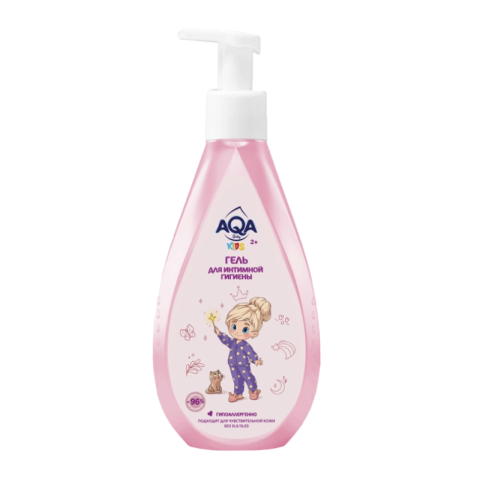 AQA baby KIDS Детский гель для интимной гигиены, 250 мл.