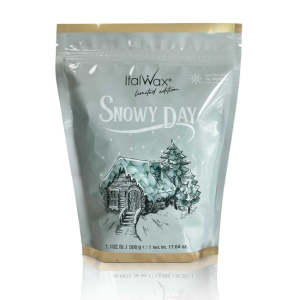Воск горячий (пленочный) ITALWAX Limited edition Снежный день, 500 гр.