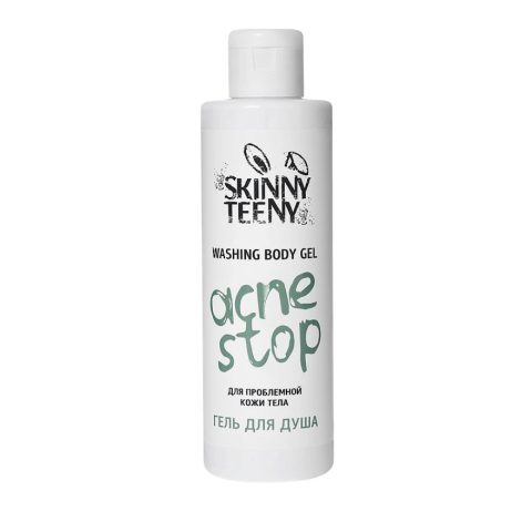 SKINNY TEENY Гель для душа Акнестоп, 195 мл.