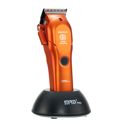 MRD-HC-3969ST orange Машинка для стрижки, 7200 об/мин, нож 45 мм, 0,3-4,0 мм, 6 насадок