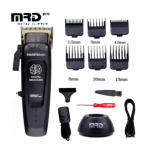 MRD-HC-90-4 black Машинка для стрижки, 7200 об/мин, нож 45 мм, 0,3-4,0 мм, 6 насадок