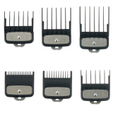 03-085 DEWAL PRO BARBER STYLE Машинка для стрижки 7000 об/мин., нож 45 мл, 08 - 1,6 мм, 6 насадок, 8 Вт