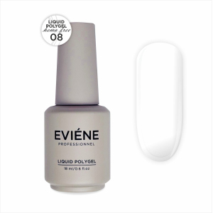 EVIENE Жидкий полигель №08 молочный, 18 мл.