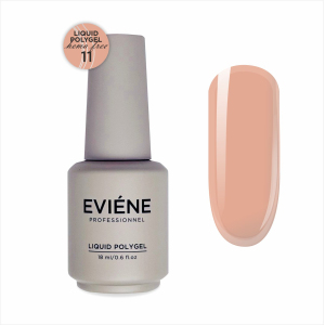 EVIENE Жидкий полигель №11 персиковый, 18 мл.