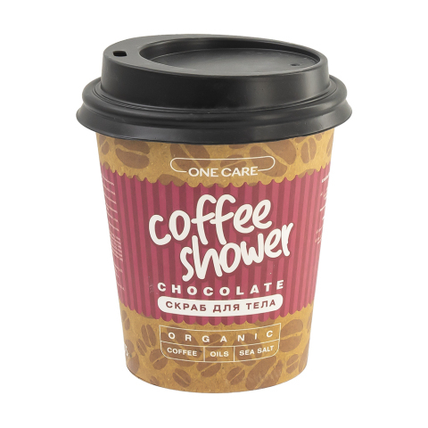 Кофейный скраб для тела ONE Care Вишня, 175 гр.