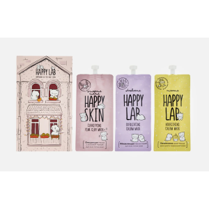 HAPPY LAB Набор масок I LOVE MASK 2, (3 шт./упак.)