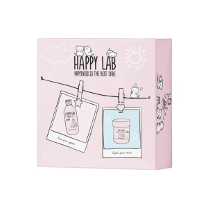 HAPPY LAB Набор Гель для душа + Скраб для тела Lovin you