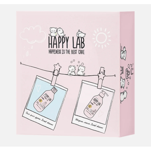 HAPPY LAB Набор Гель для душа + Жидкое мыло Sweet Dreams