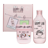 HAPPY LAB Набор Шампунь Восстановление и питание + Маска Восстановление