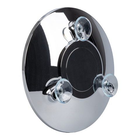 MR-939 silver DEWAL Зеркало с 3х кратным увеличением на присосках, d 13,4