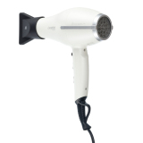 03-114 White DEWAL Фен Exception Compact, 2200 Вт, 2 насадки, ионизация, компактный