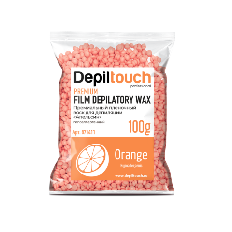 Dt Полимерный премиальный пленочный воск Orange, 100 гр.