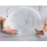 8511 Luxor Планшет для окрашивания волос, 250*120