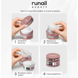 113/50Р RuNail Моделирующий УФ Builder гель, 50 гр. РЕФИЛ