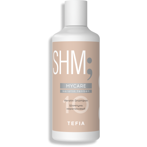Mycare Keratin TENBEN Шампунь кератиновый, 300 мл.