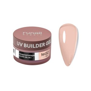 162/50 RuNail Expert Моделирующий УФ Builder гель, 50 гр.
