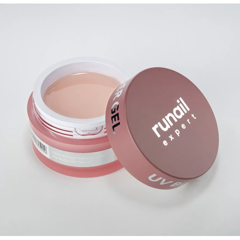 164/50 RuNail Expert Моделирующий УФ Builder гель, 50 гр.