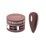 168/50 RuNail Expert Моделирующий УФ Builder гель, 50 гр.