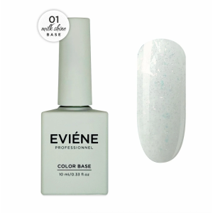 EVIENE Milk Shine Светоотражающая основа №01 - молочный, 10 мл.