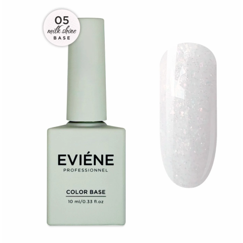 EVIENE Milk Shine Светоотражающая основа №05 - холодный-розовый, 10 мл.