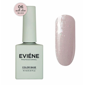EVIENE Milk Shine Светоотражающая основа №06 - пыльно-розовый, 10 мл.