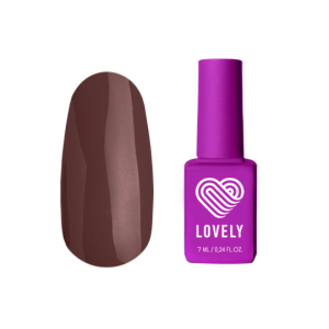Lovely Гель-лак Dark Love 01, 7 мл.