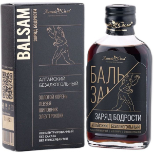 Бальзам безалкогольный "Заряд бодрости", 100 мл.
