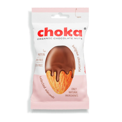 CHOKA Миндаль в шоколаде, 45 гр.