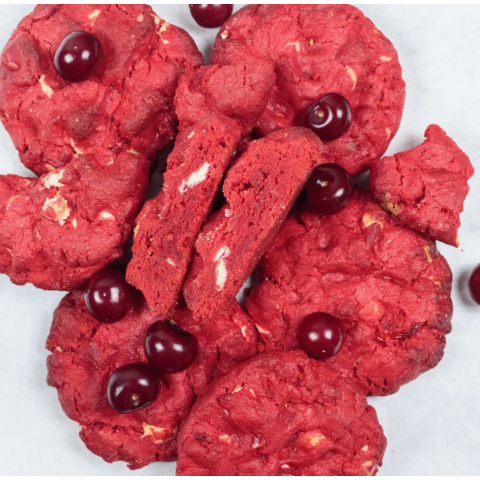 Печенье "Cookievruki" с белым шоколадом и вишней, 75 гр, 10 шт.