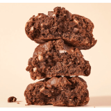 Печенье "Cookievruki" шоколадное с фундуком, молочным и белым шоколадом, 75 гр, 10 шт.