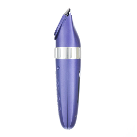 GRT5 Purple Машинка для стрижки животных DEWAL PRO Grooming, фиолетовая, аккум/сет 8W, нож 40 мм, 4 насадки