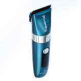 GRT5 Emerald Машинка для стрижки животных DEWAL PRO Grooming изумрудная, аккум/сет 8W, нож 40 мм, 4 насадки