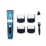 GRT5 Emerald Машинка для стрижки животных DEWAL PRO Grooming изумрудная, аккум/сет 8W, нож 40 мм, 4 насадки