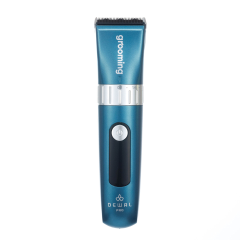 GRT5 Emerald Машинка для стрижки животных DEWAL PRO Grooming изумрудная, аккум/сет 8W, нож 40 мм, 4 насадки